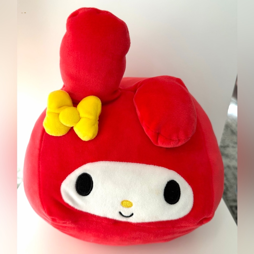 HELLO KITTY MY MELODY 9” Square Plush Universal Studios Exclusive